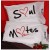 Special Valentines Soul Mates Personalized Couple Pillows